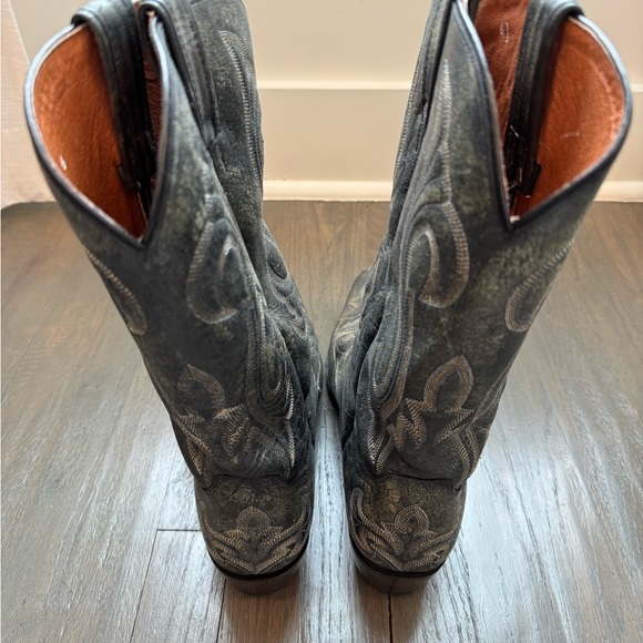 Dan Post Leather Cowboy Boots - Picture 3 of 7